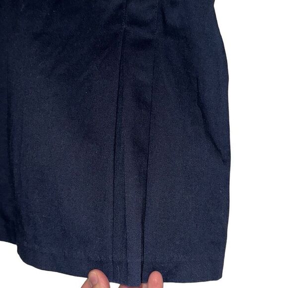 - Classroom Uniforms juniors 5/6 Navy Stretch Double-Pleated Twill Scooter… - Picture 2 of 12